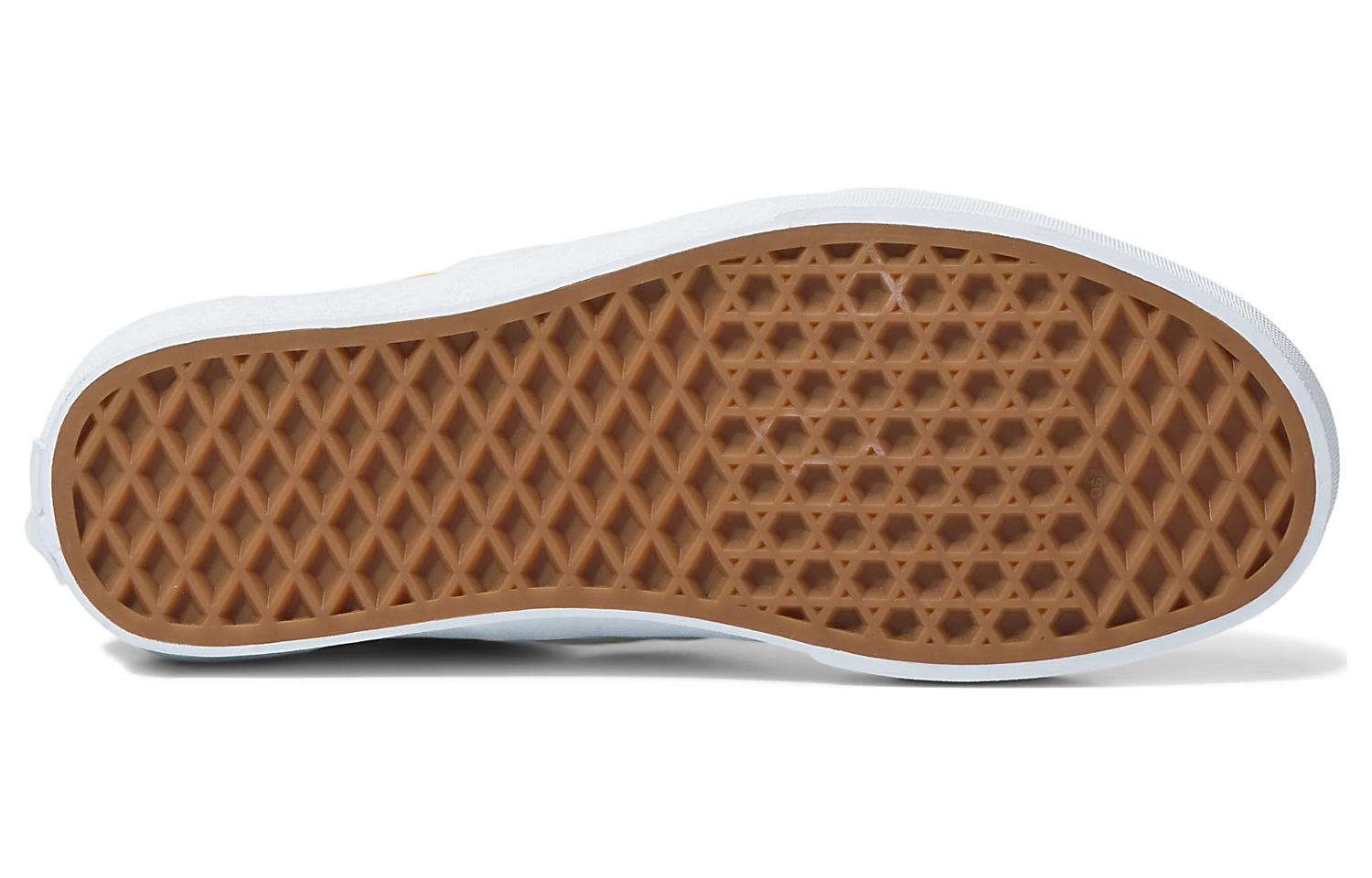 Shop (W) Vans 懒人鞋 方格花卉鞋 '白黄' VN0A5AO8JVY