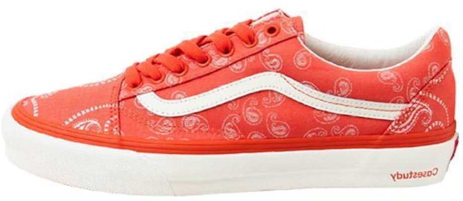 (Women) Vans Vault OG Old Skool Lx x Casestudy 'Red' VN0A4BVF2E8 Buy (Women) Vans Vault OG Old Skool Lx x Casestudy 'Red' VN0A4BVF2E8