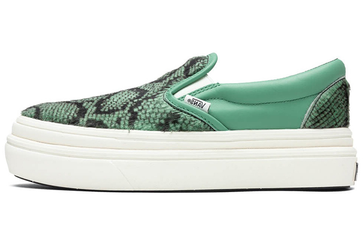 Vans Vault Slip-On Super ComfyCush LX Green snakeskin 'Green Black'