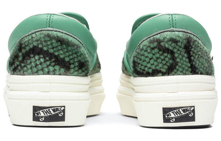 Vans Vault Slip-On Super ComfyCush LX Green snakeskin 'Green Black' 圖 5