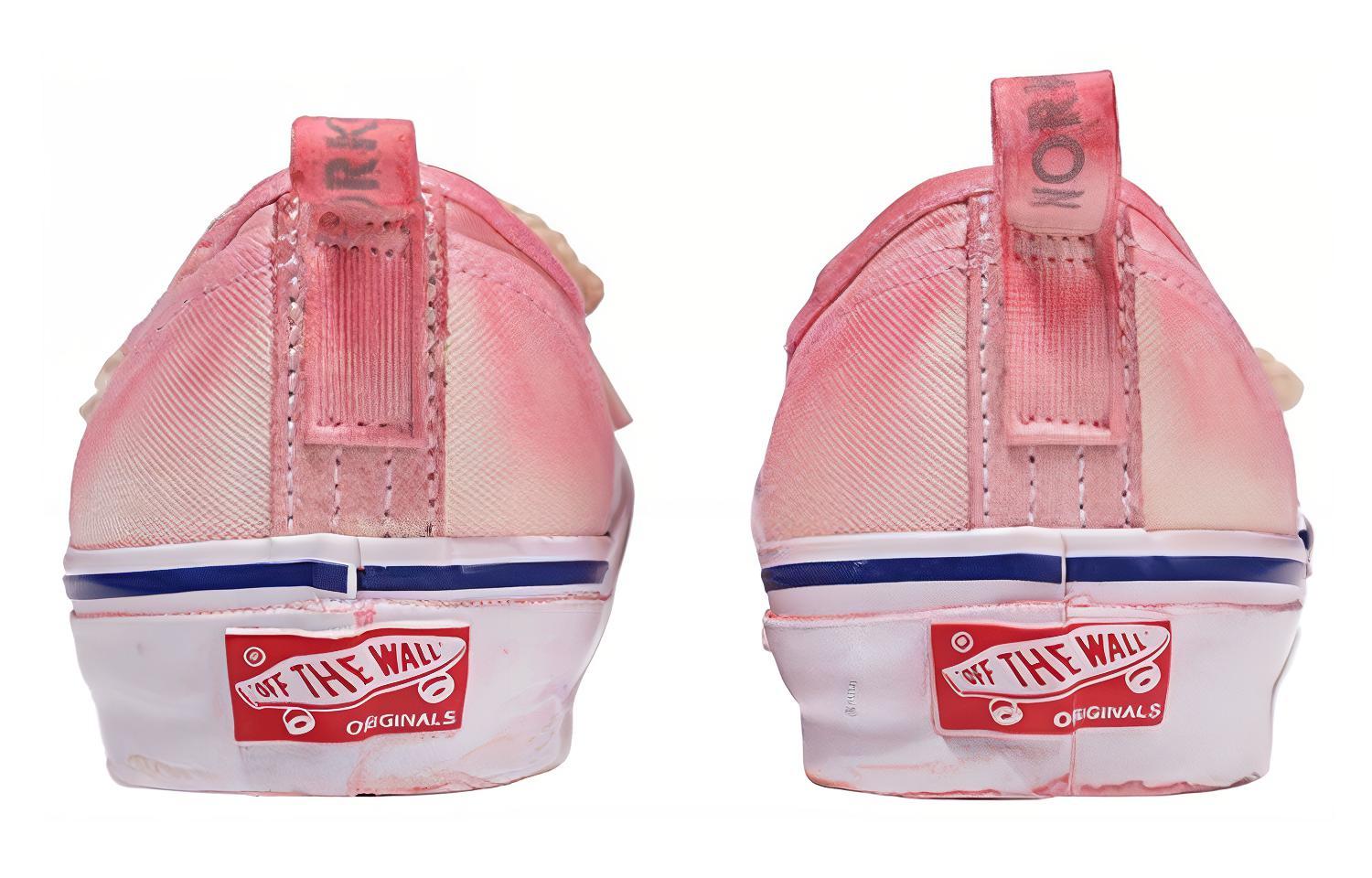 Lookbook (W) Vans Vault x Worksout OG Authentic Lx Zapatillas clásicas. VN000NEWRED