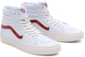 Lookbook (W) Kasut Vans Vintage Pop Sk8-Hi 'Putih Merah' VN0007NSRED