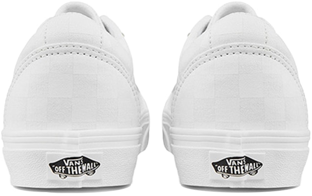 Vans Ward 棋盤格 簡約舒適 經典休閒 低幫 板鞋 女款 白 Purchase Vans Ward 棋盤格 簡約舒適 經典休閒 低幫 板鞋 女款 白