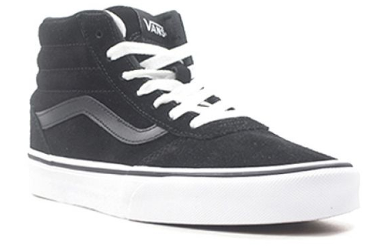 Lookbook Vans Ward Hi 經典萬用 高筒休閒板鞋 女款 黑色