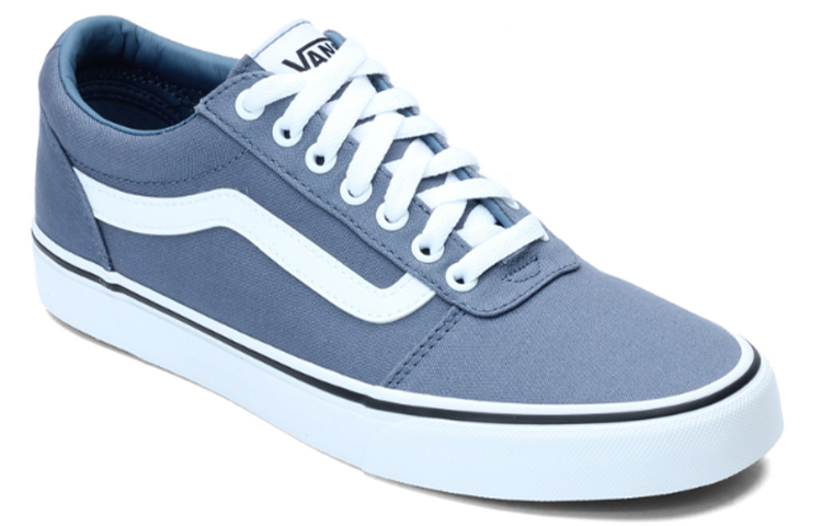 Lookbook (W) 반스 워드 스케이트 슈즈 '블루 화이트' VN0A38DMJWG