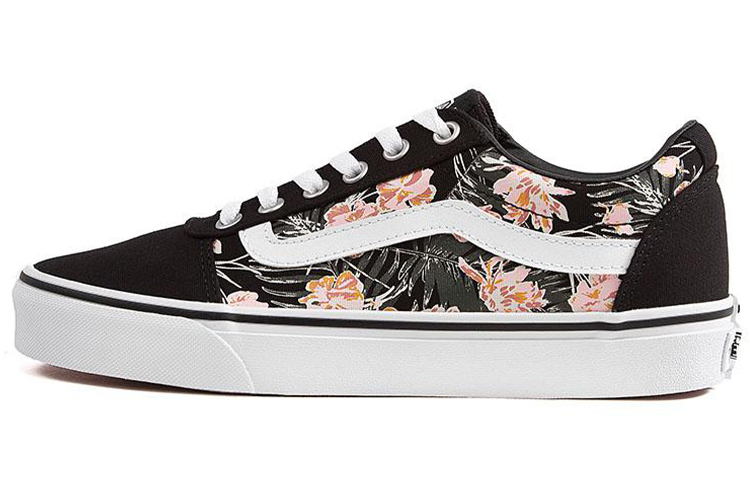 Buy 반스 워드 팜 플로럴 블랙 스니커즈 (or 반스 워드 꽃무늬 블랙) VN0A5HYO9DN
