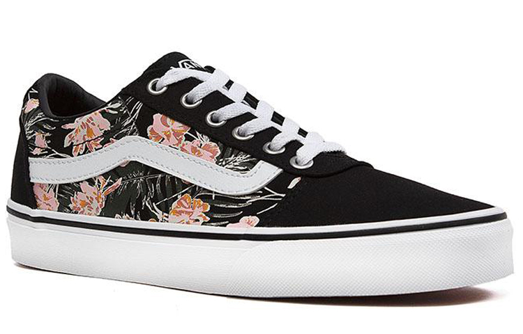 Lookbook 반스 워드 팜 플로럴 블랙 스니커즈 (or 반스 워드 꽃무늬 블랙) VN0A5HYO9DN