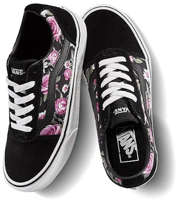 Sepatu Skate Casual Vans Ward Bunga Retro Hitam VN0A3IUNXNW Lookbook Sepatu Skate Casual Vans Ward Bunga Retro Hitam VN0A3IUNXNW