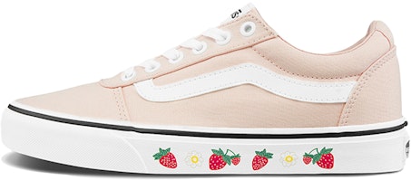 Vans Ward Pink Strawberry Printing Pink VN0A3IUN57W Vans Ward Pink Strawberry Printing Pink VN0A3IUN57W