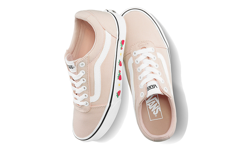 Shop Vans Ward Merah Jambu Cetakan Strawberi Merah Jambu VN0A3IUN57W