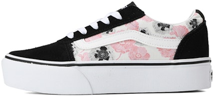 Vans Ward Platform Pink Floral 'Pink Black' VN0A3TLCXX3 Vans Ward Platform Pink Floral 'Pink Black' VN0A3TLCXX3