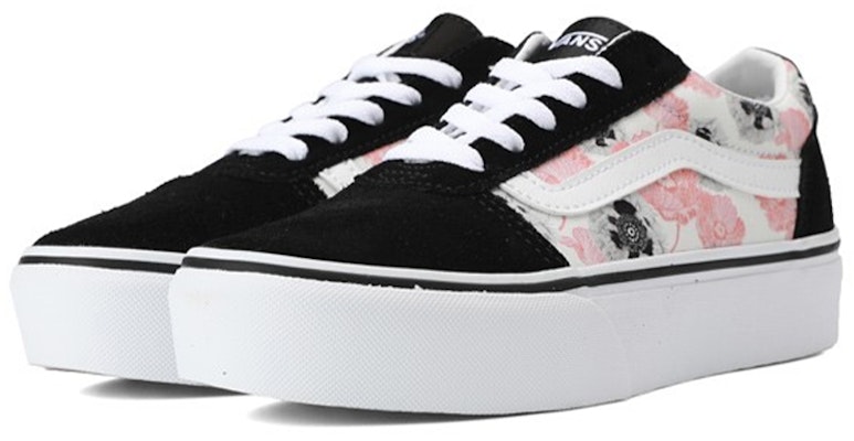 Vans Ward 厚底粉色花卉'粉黑' VN0A3TLCXX3 Lookbook Vans Ward 厚底粉色花卉'粉黑' VN0A3TLCXX3