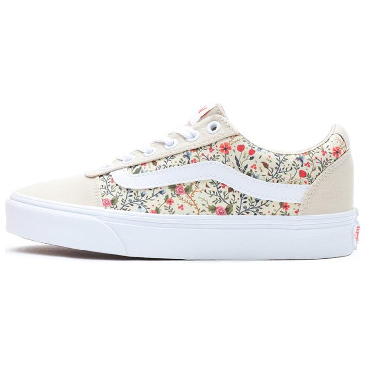 Buy (W) ヴァンズ Ward スケートシューズ 花柄ベージュ VN0A3IUN54C