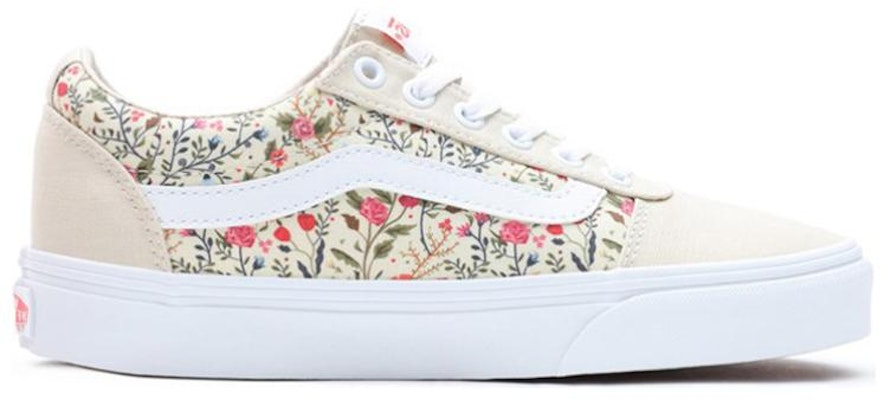 (W) ヴァンズ Ward スケートシューズ 花柄ベージュ VN0A3IUN54C Order (W) ヴァンズ Ward スケートシューズ 花柄ベージュ VN0A3IUN54C
