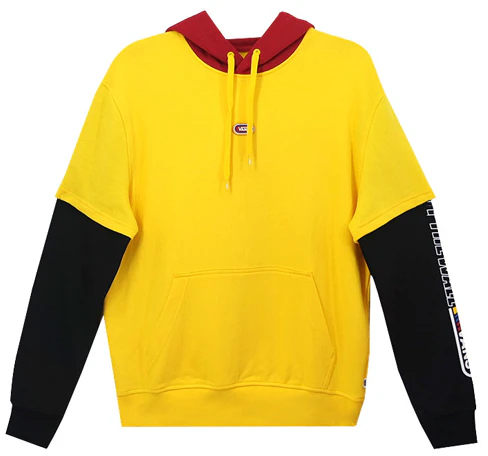 women-vans-yellow-two-in-one-hoodie-pullover-american-style-vn-0-a4-rbh-85-w
