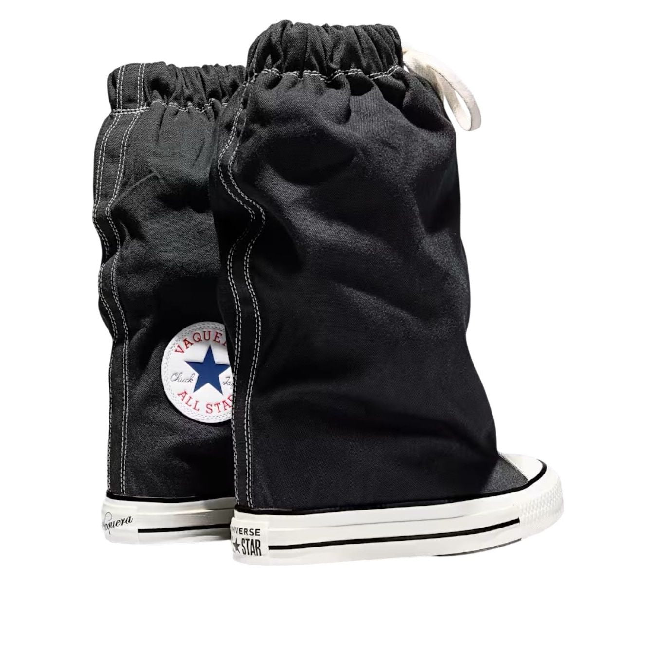 Details for (W) Vaquera x Converse Chuck Taylor All Star XHi Slouch Wedge 黑色高帮鞋 A17687C