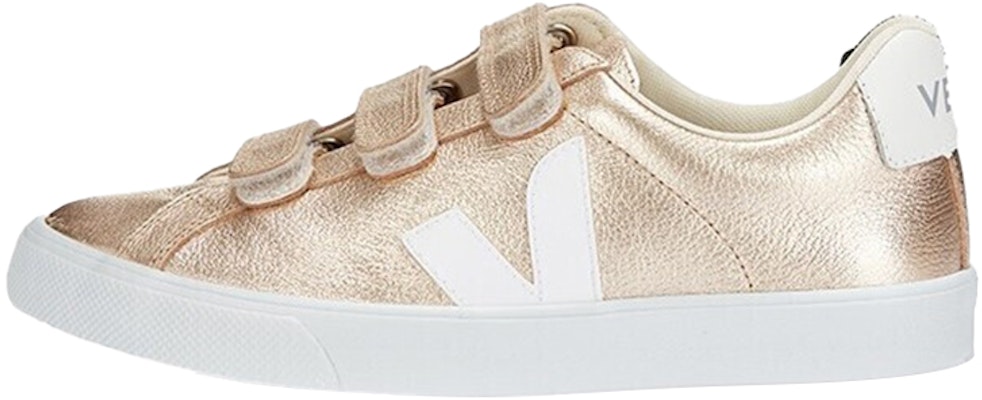 (Women) VEJA 3-Lock Logo 'Gold' EL022412A Buy (Women) VEJA 3-Lock Logo 'Gold' EL022412A