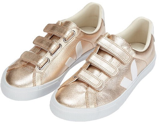(Women) VEJA 3-Lock Logo 'Gold' EL022412A Order (Women) VEJA 3-Lock Logo 'Gold' EL022412A