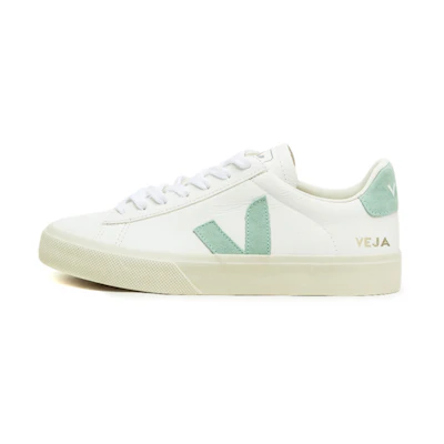 (W) VEJA Campo 'White Green'