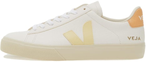 (Women) VEJA Campo Chromefree Leather White Sun Peach CP0503140A (Women) VEJA Campo Chromefree Leather White Sun Peach CP0503140A