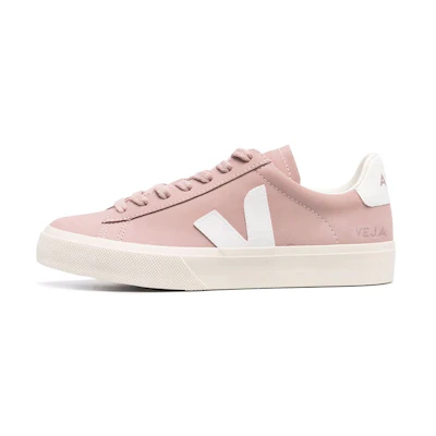 (W) VEJA Campo Nubuck 'Babe White'