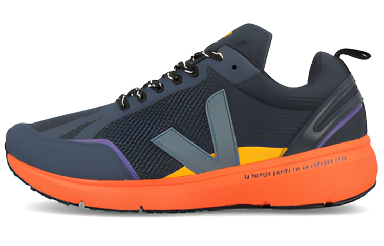 (Women) VEJA Condor 2 x Ciele 'Nautico Orange Fluo Black Blue' Cl0102885