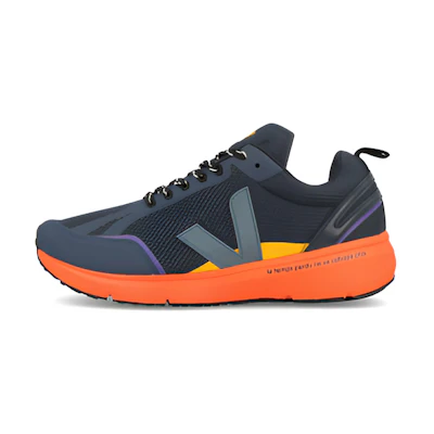 (W) VEJA Condor 2 Ciele 'Nautico Orange Fluo Black Blue'