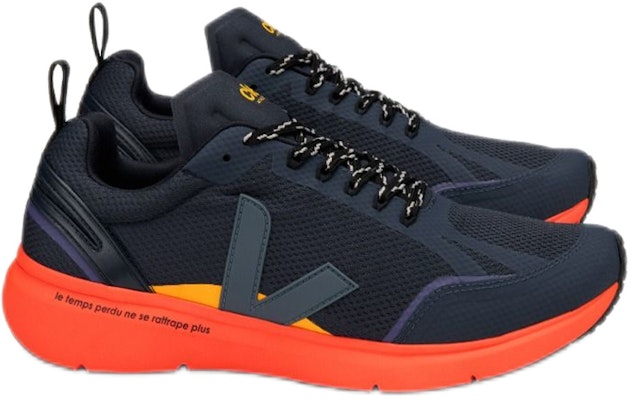 (W) VEJA Condor 2 x Ciele 'Nautico Orange Fluo Hitam Biru' Cl0102885 Order (W) VEJA Condor 2 x Ciele 'Nautico Orange Fluo Hitam Biru' Cl0102885