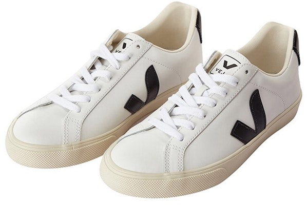 (W) VEJA Esplar Kulit 'Putih Hitam Heel' EO020005A Order (W) VEJA Esplar Kulit 'Putih Hitam Heel' EO020005A