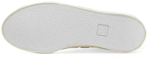Shop VEJA Esplar 皮革 低筒 魔術貼 時尚板鞋 女款 白色
