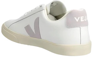 Shop VEJA Esplar 圓頭系帶 舒適百搭 低幫 板鞋 女款 白色