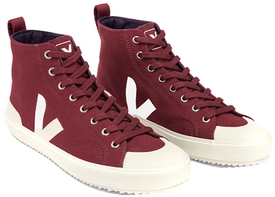 (Women) VEJA High-Top Fashion Sneakers 'Red White' NT012371 Lookbook (Women) VEJA High-Top Fashion Sneakers 'Red White' NT012371