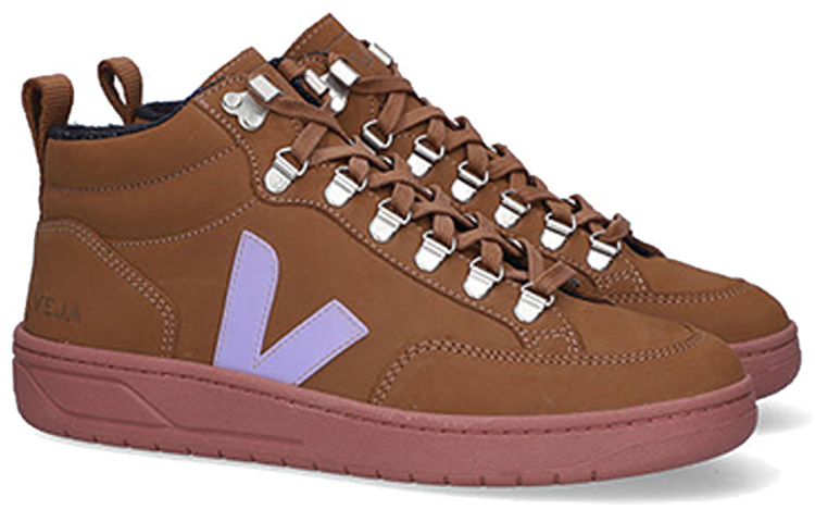 Order (W) VEJA 高帮运动鞋 '棕色基本款' QR132699