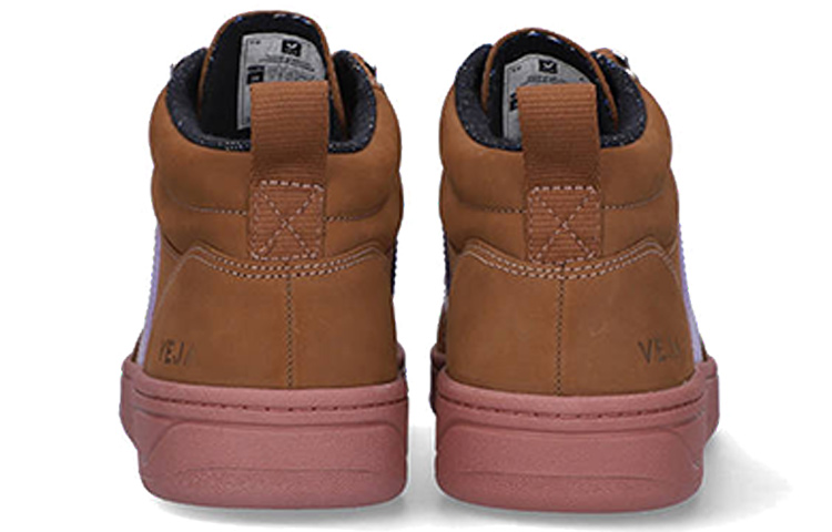 Lookbook (Women) VEJA High-Top Sneaker 'Brown Essentials' QR132699