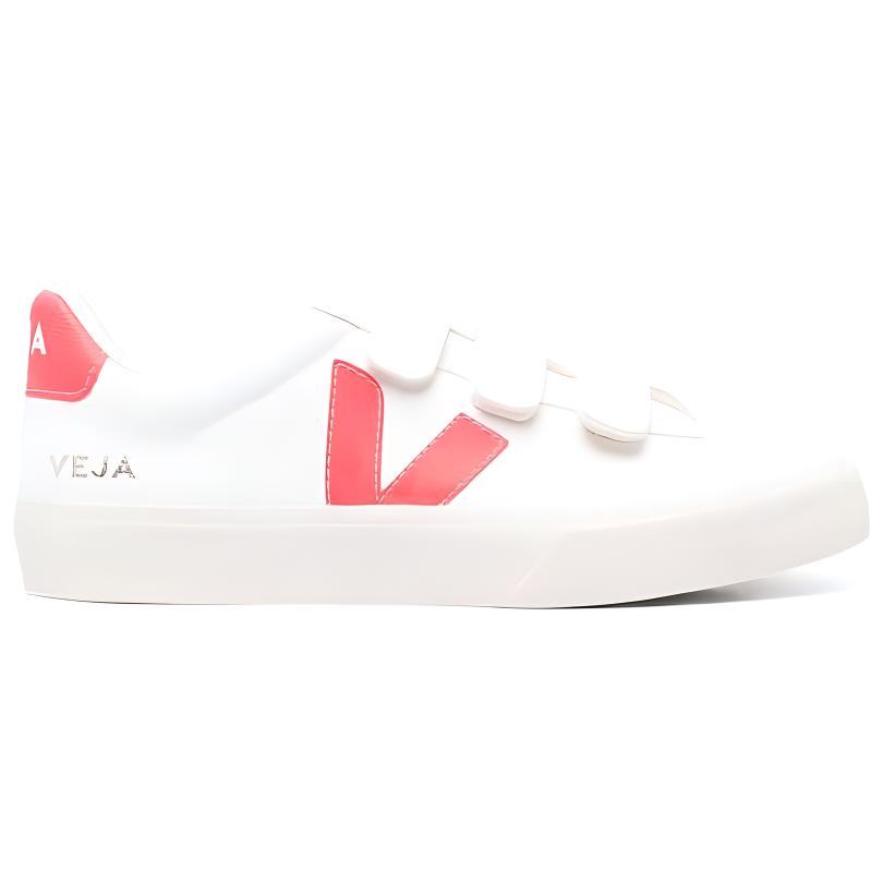Order (W) VEJAピンク/ホワイト ローカット RC0503145A