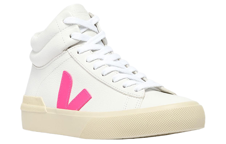 Order (W) VEJA Mid-Top Veterschoenen ''Roze Wit'' TR0503118
