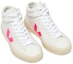Lookbook (W) VEJA Kasut Mid-Top Bertali 'Pink White' TR0503118