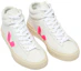 Lookbook (W) VEJA Mid-Top Veterschoenen ''Roze Wit'' TR0503118