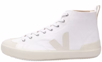 (Women) VEJA Nova High-Top Sneakers 'White Beige' NT0102348A (Women) VEJA Nova High-Top Sneakers 'White Beige' NT0102348A