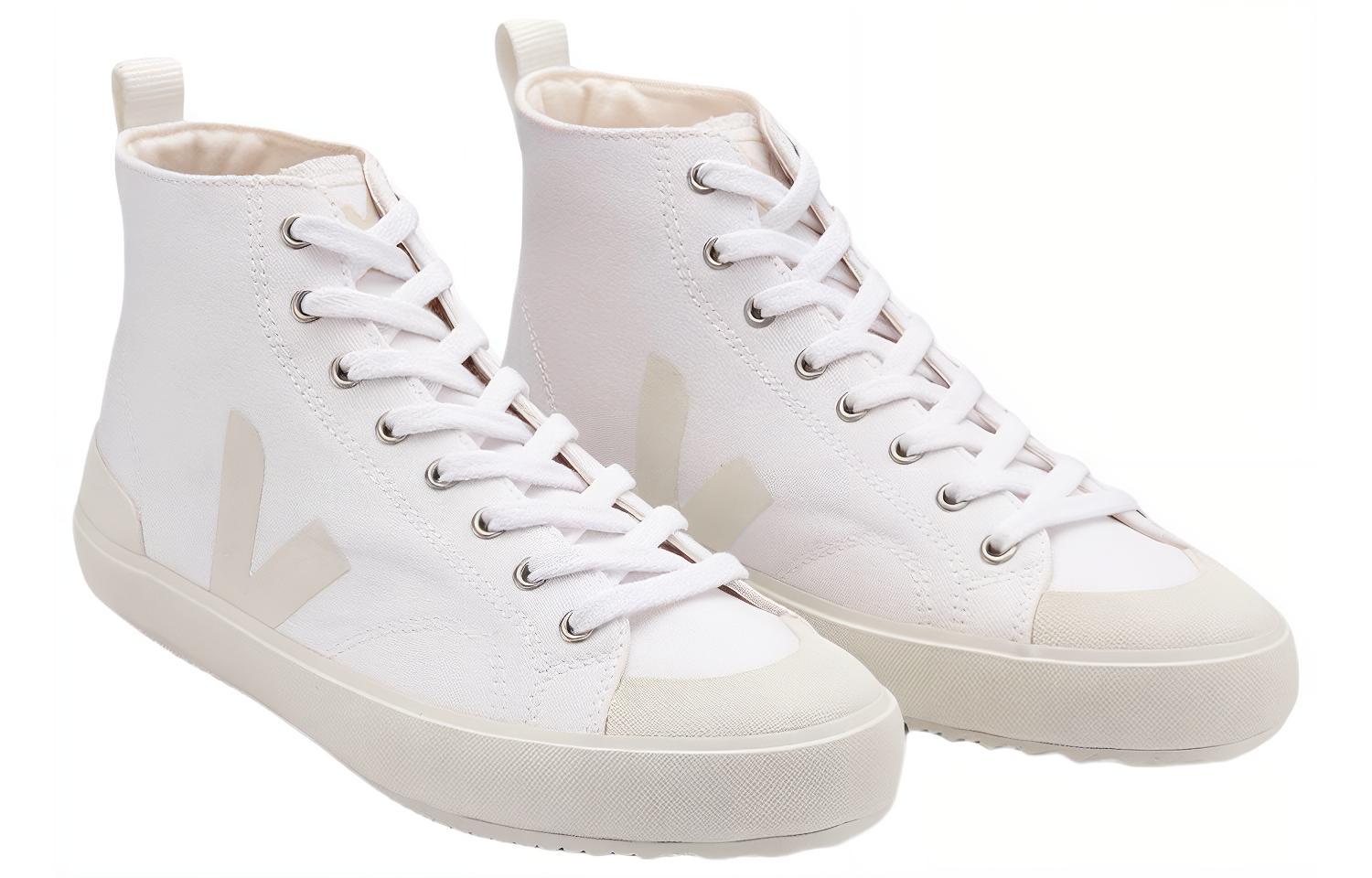 Order (W) 베자 노바 하이탑 스니커즈 '화이트 베이지' NT0102348A