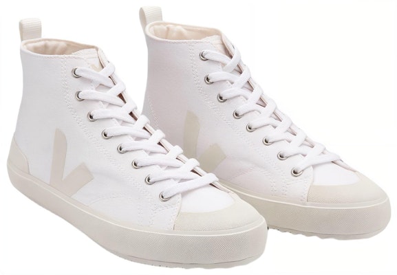 (Women) VEJA Nova High-Top Sneakers 'White Beige' NT0102348A Order (Women) VEJA Nova High-Top Sneakers 'White Beige' NT0102348A