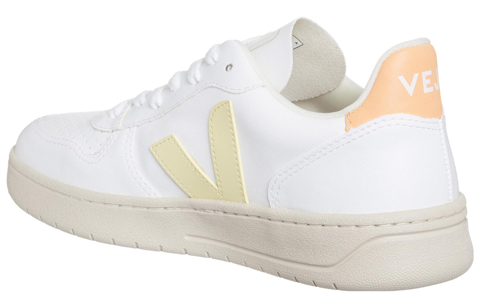 Shop (W) VEJA PU 'Kasut Fesyen Putih Bertali Hujung Bulat' VX0703103A