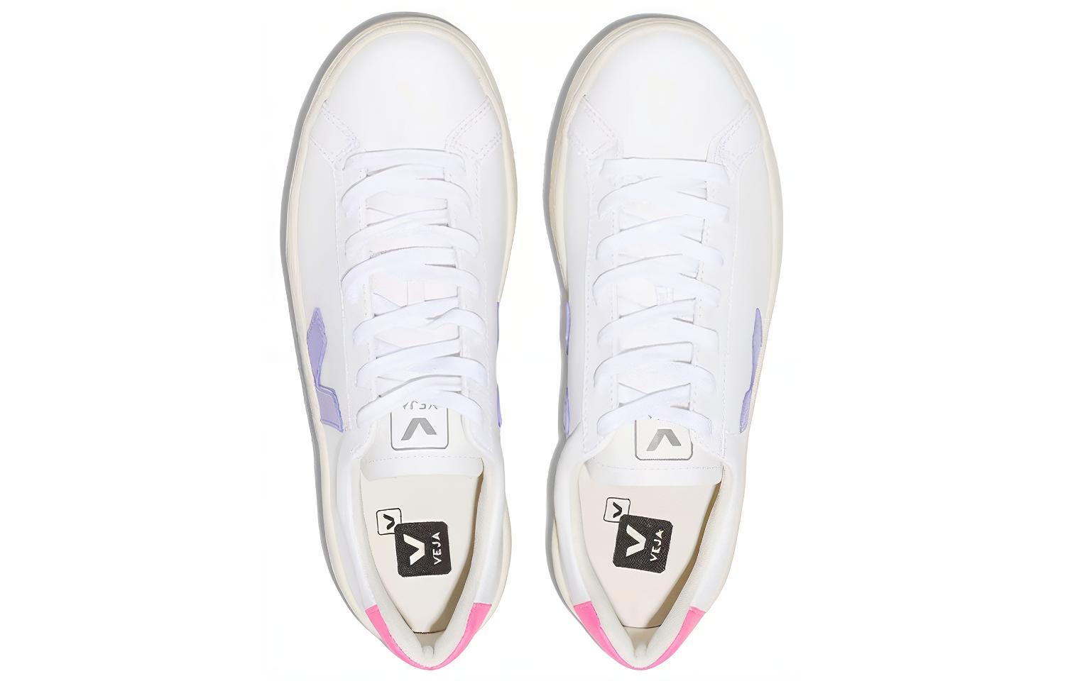 Lookbook VEJA Urca 低帮運動鞋 女款 白紫粉