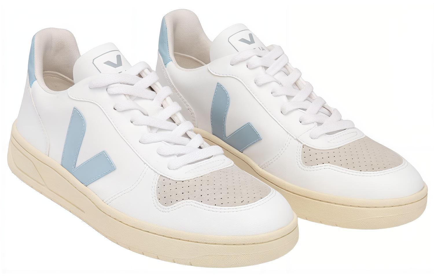 (W) VEJA V-10 'White Blue' 圖 3