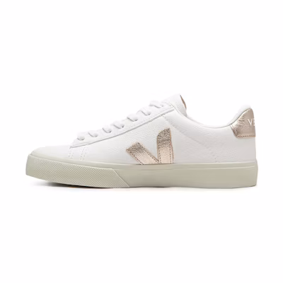 (W) VEJA V-10 'White Leather'