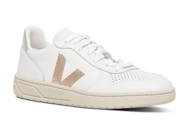 (W) VEJA V-10 'White Leather Low-Top' 圖 2