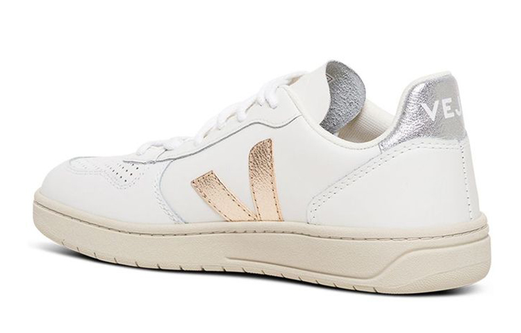 (W) VEJA V-10 'White Leather Low-Top' 圖 3