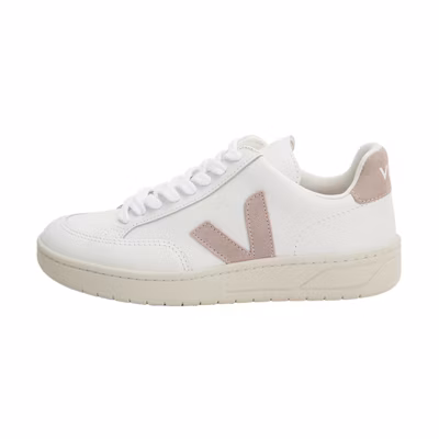 (W) VEJA V-10 'White Pink Colorblock'