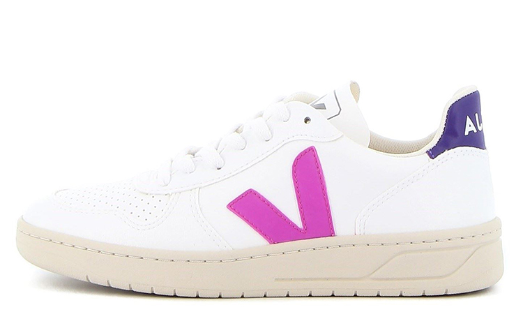 (W) VEJA V-10 'White Purple'