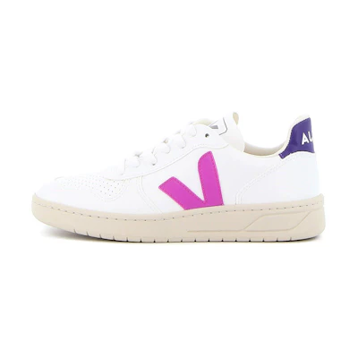 (W) VEJA V-10 'White Purple'